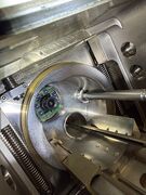 Camera inside chamber door
