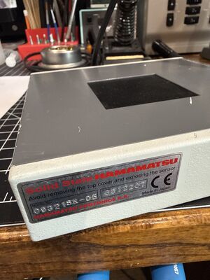 Hamamatsu C9321SK 6812207 Model and Serial Number.jpg